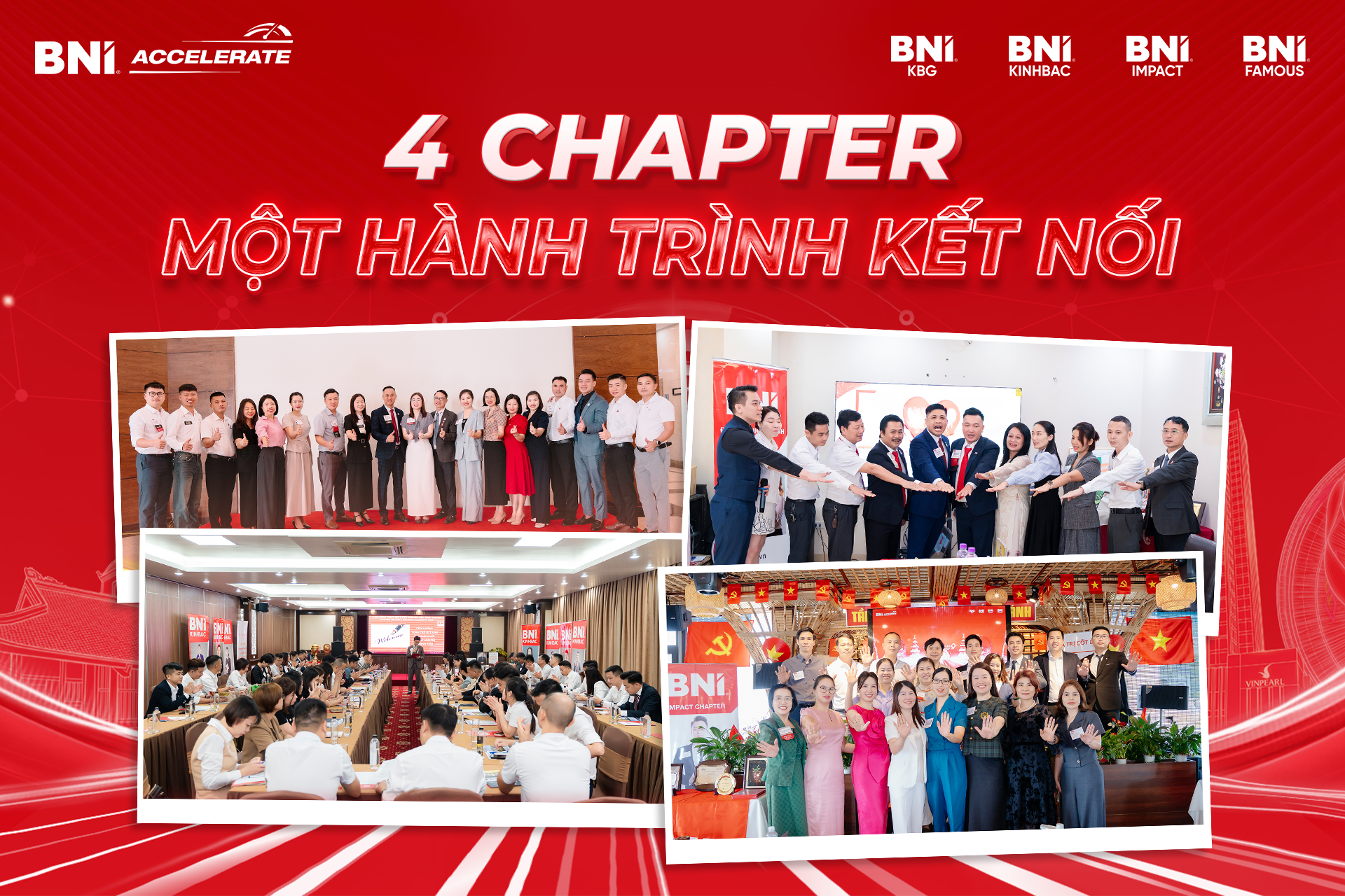 VÌ SAO 4 CHAPTER CÙNG NHAU TỔ CHỨC LỄ CHUYỂN GIAO NĂM NAY?
