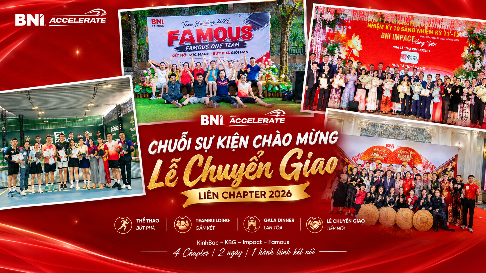 Chuỗi sự kiện chào mừng Lễ Chuyển giao liên chapter