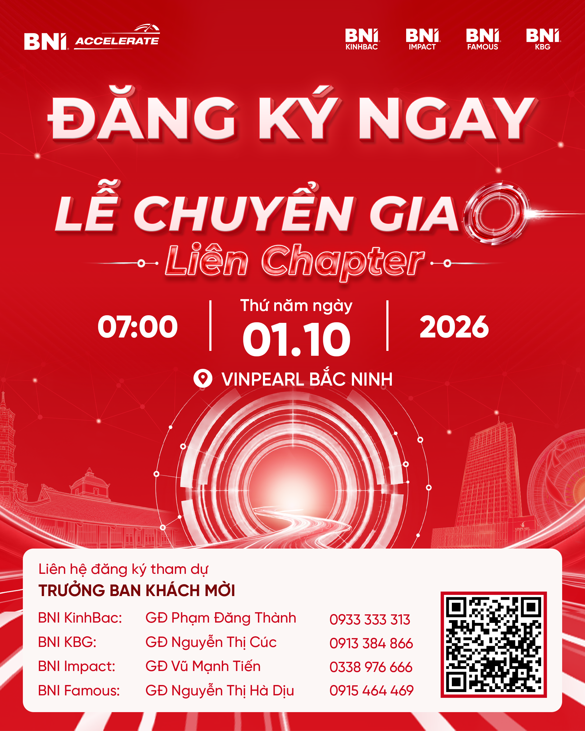 Qu&eacute;t m&atilde; QR để đăng k&yacute; tham dự