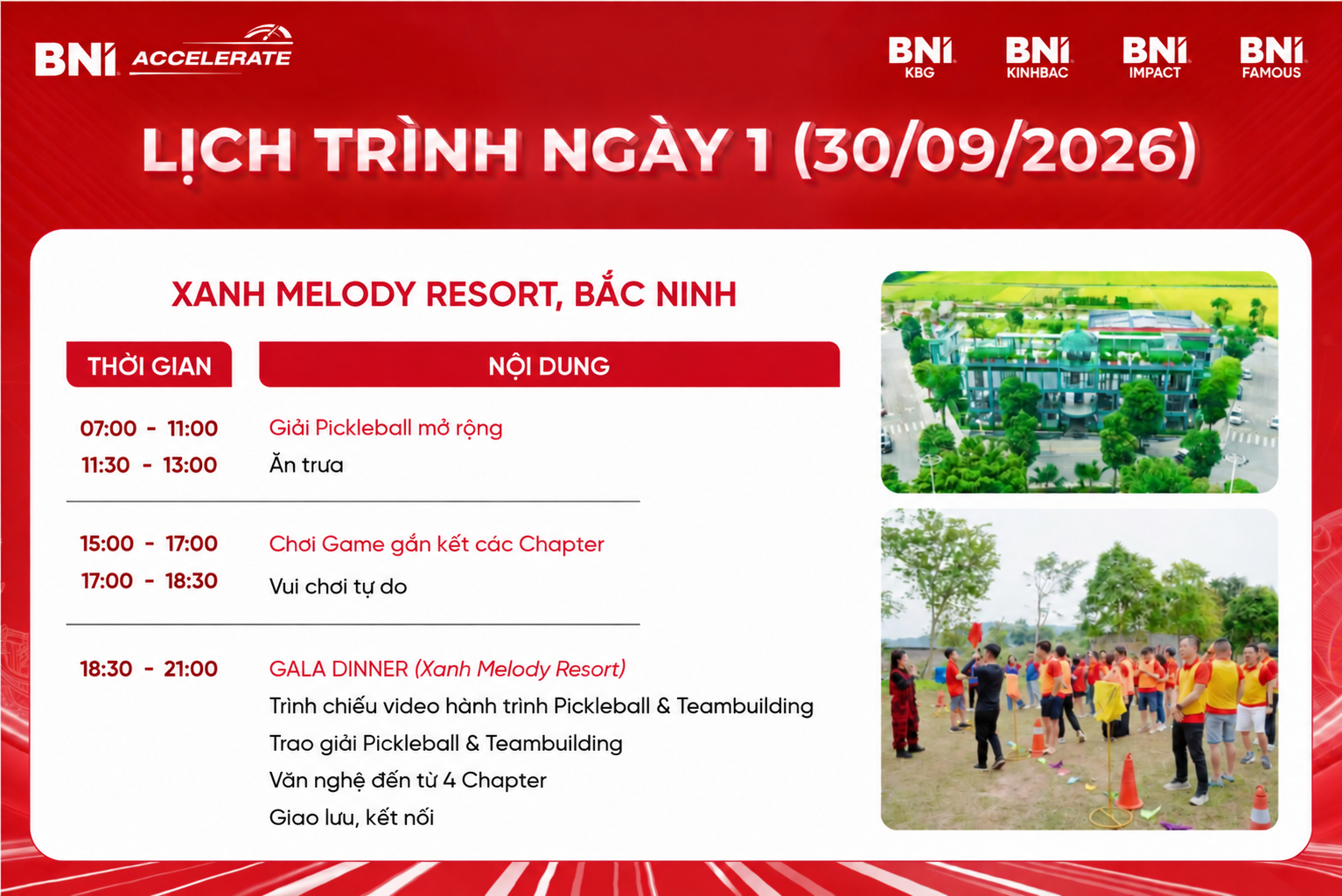 Lịch trình ngày 1 Lễ Chuyển Giao 30/09/2026