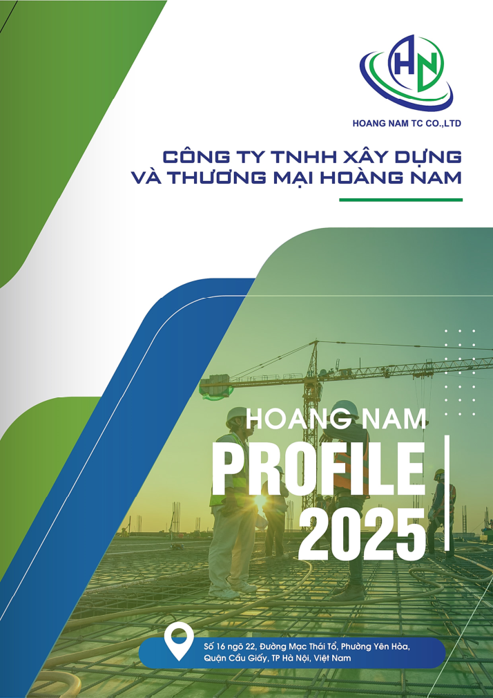 Bìa company profile Hoàng Nam