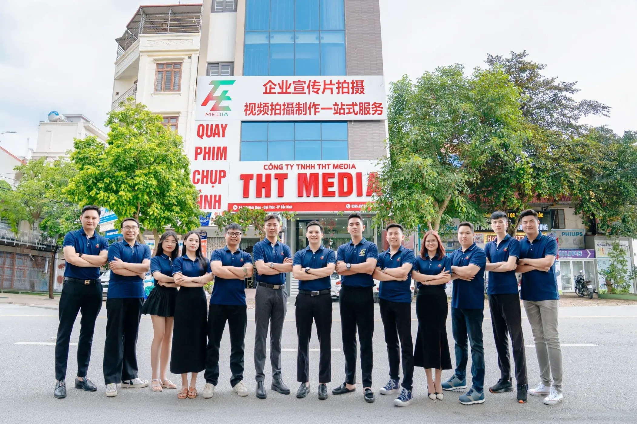 Đội ngũ xây kênh TikTok THT Media