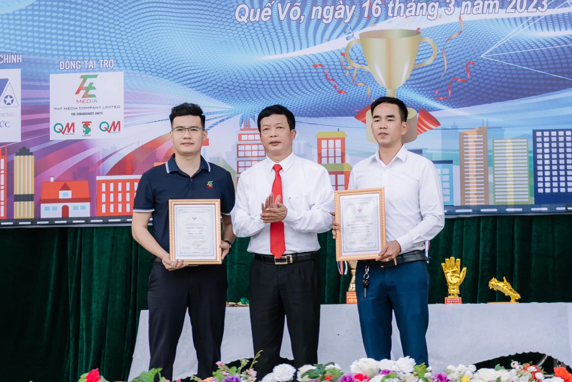 GIẢI THỂ THAO CHÀO MỪNG THÀNH LẬP THỊ XÃ QUẾ VÕ