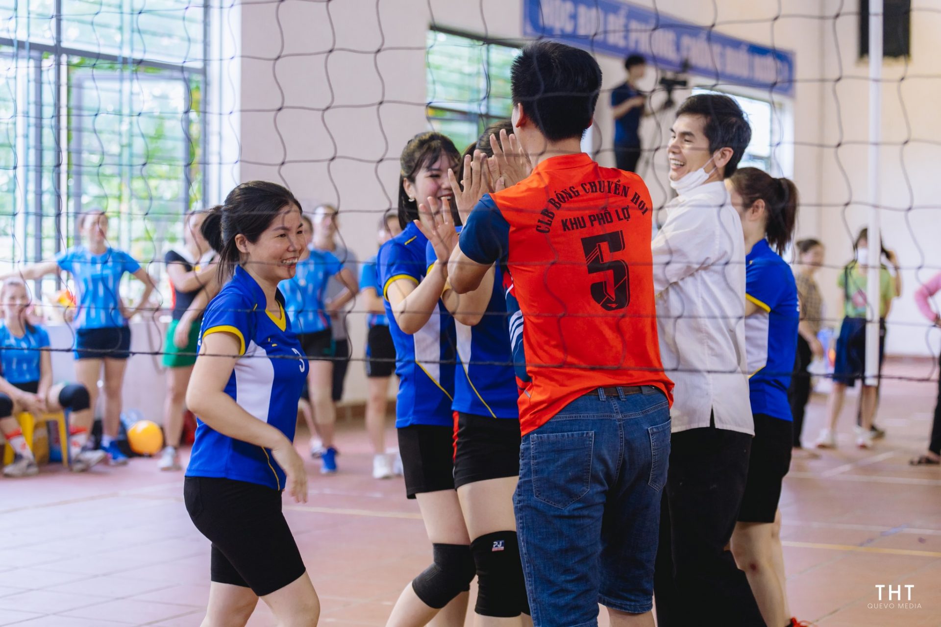 KHAI MẠC GIẢI BÓNG CHUYỀN HƠI NỮ QUẾ VÕ