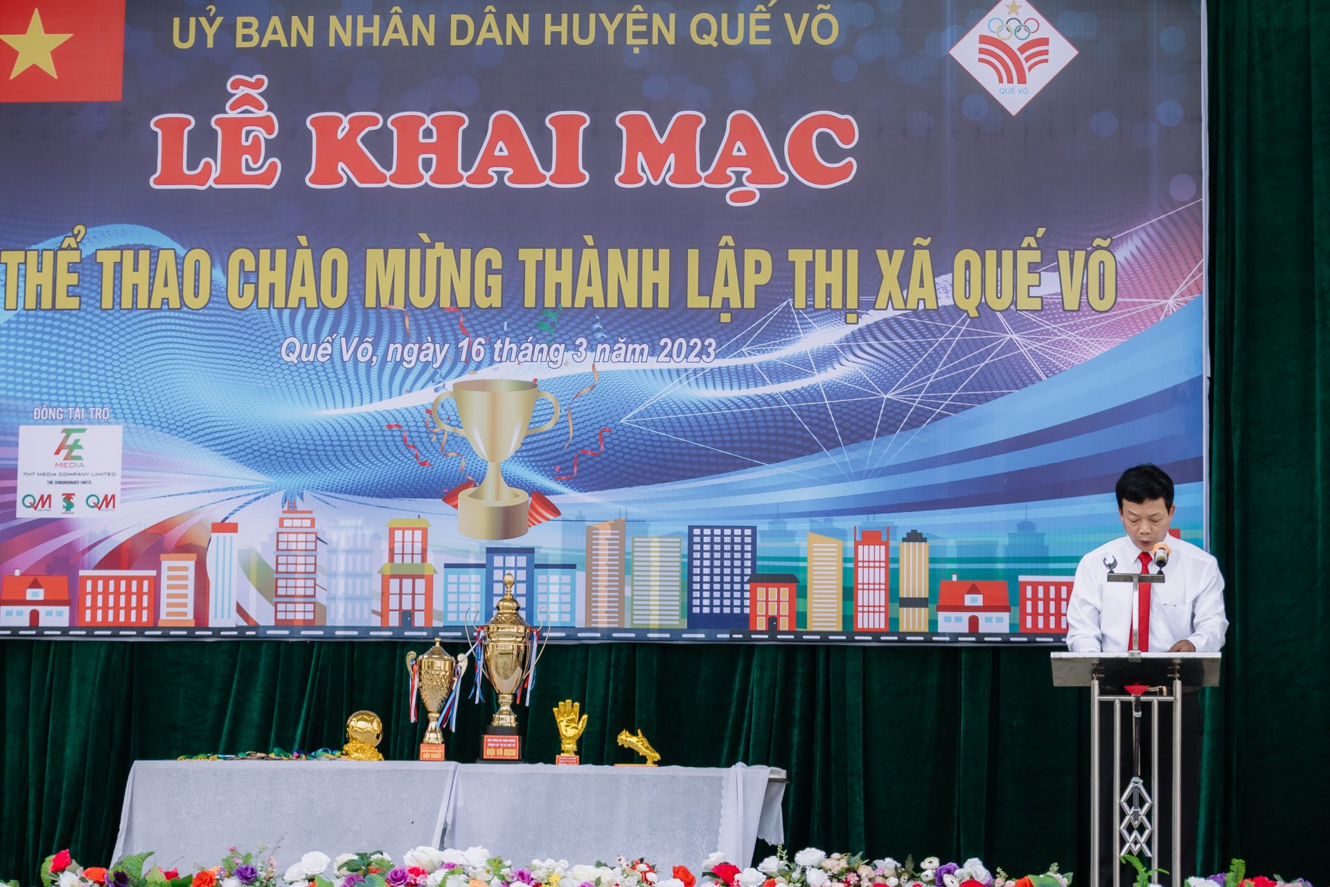 Ngày 16/3/2023, huyện Quế Võ tổ chức Khai mạc giải thể thao chào mừng thành lập Thị xã Quế Võ.
