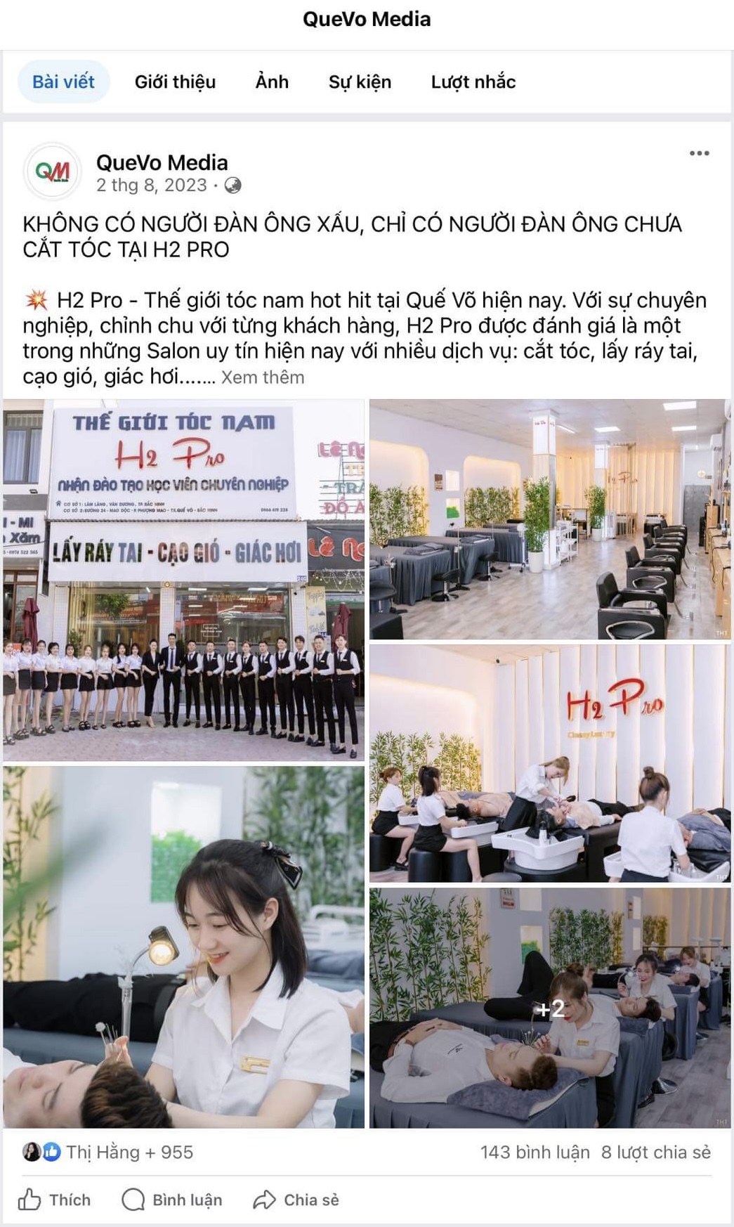 Đăng bài truyền thông page QueVo Media — ảnh hậu trường 6