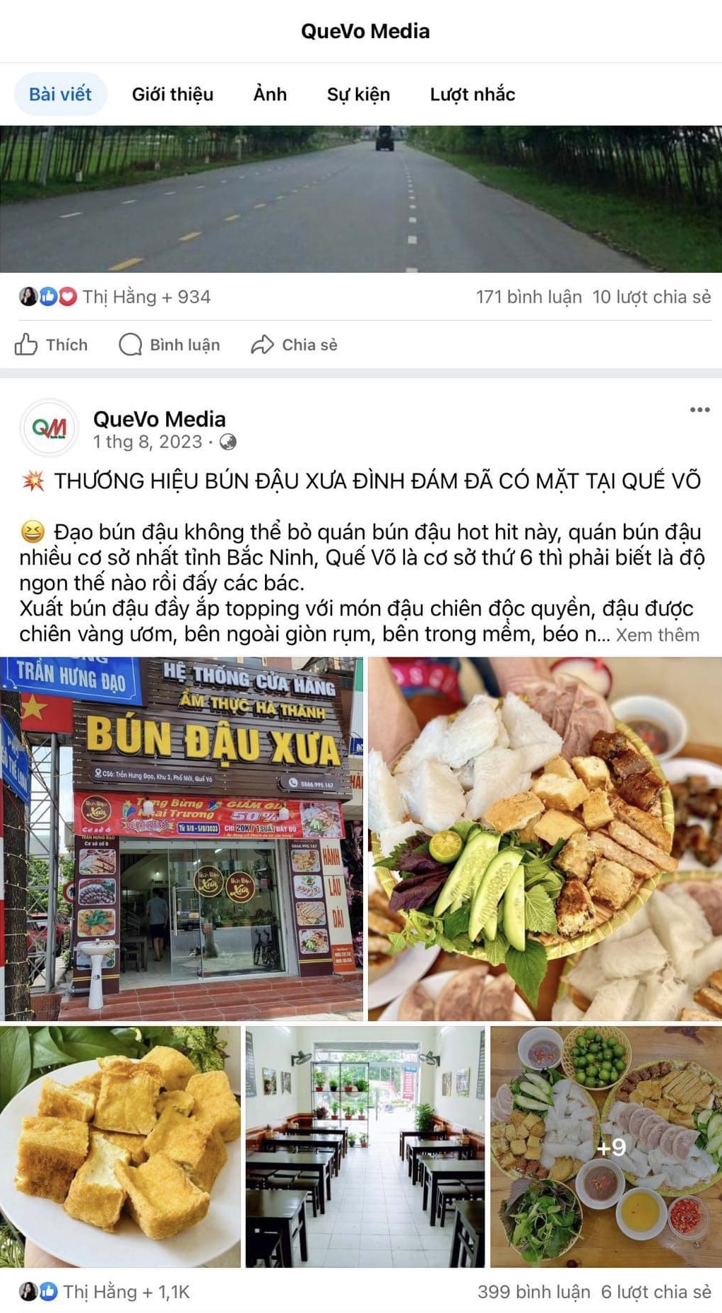 Đăng bài truyền thông page QueVo Media — ảnh hậu trường 7
