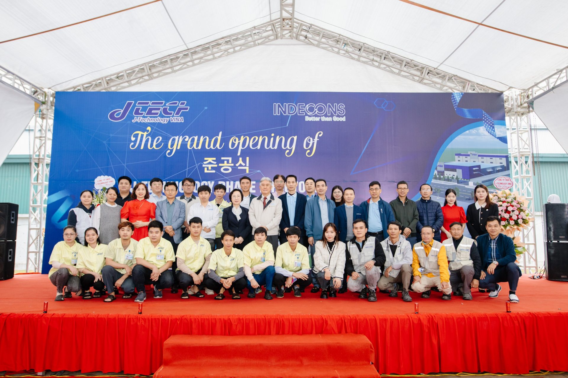 Khánh Thành Xưởng Công Ty JTech Vina