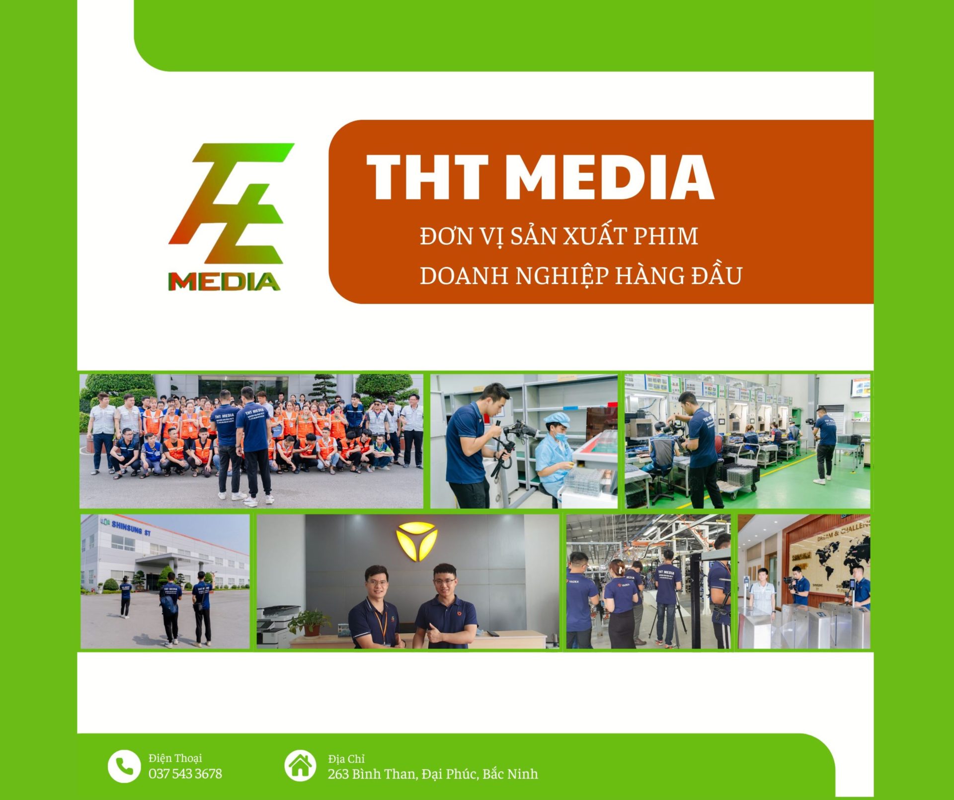Đơn vị quay phim doanh nghiệp tại Bắc Ninh| Dịch Vụ Uy Tín, Giá Tôt