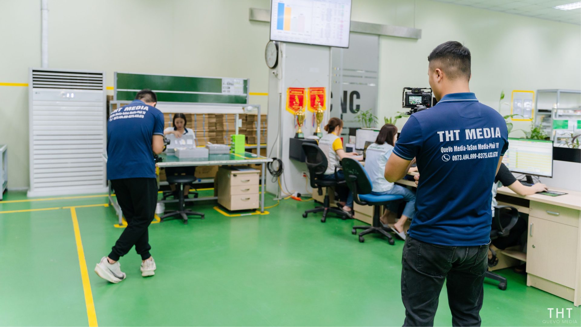 Dịch Vụ Quay Chụp Cho Công Ty Khu Công Nghiệp Quế Võ | THT Media