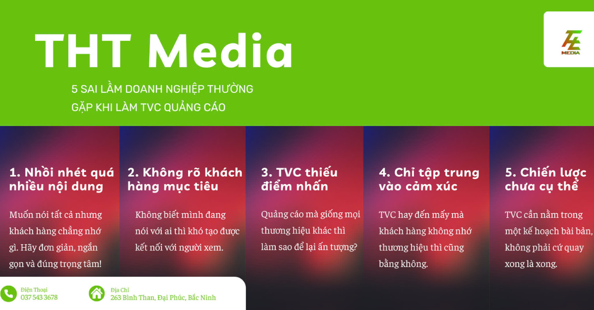 Làm clip quảng bá sản phẩm Bắc Ninh – Tối ưu thương hiệu với THT Media