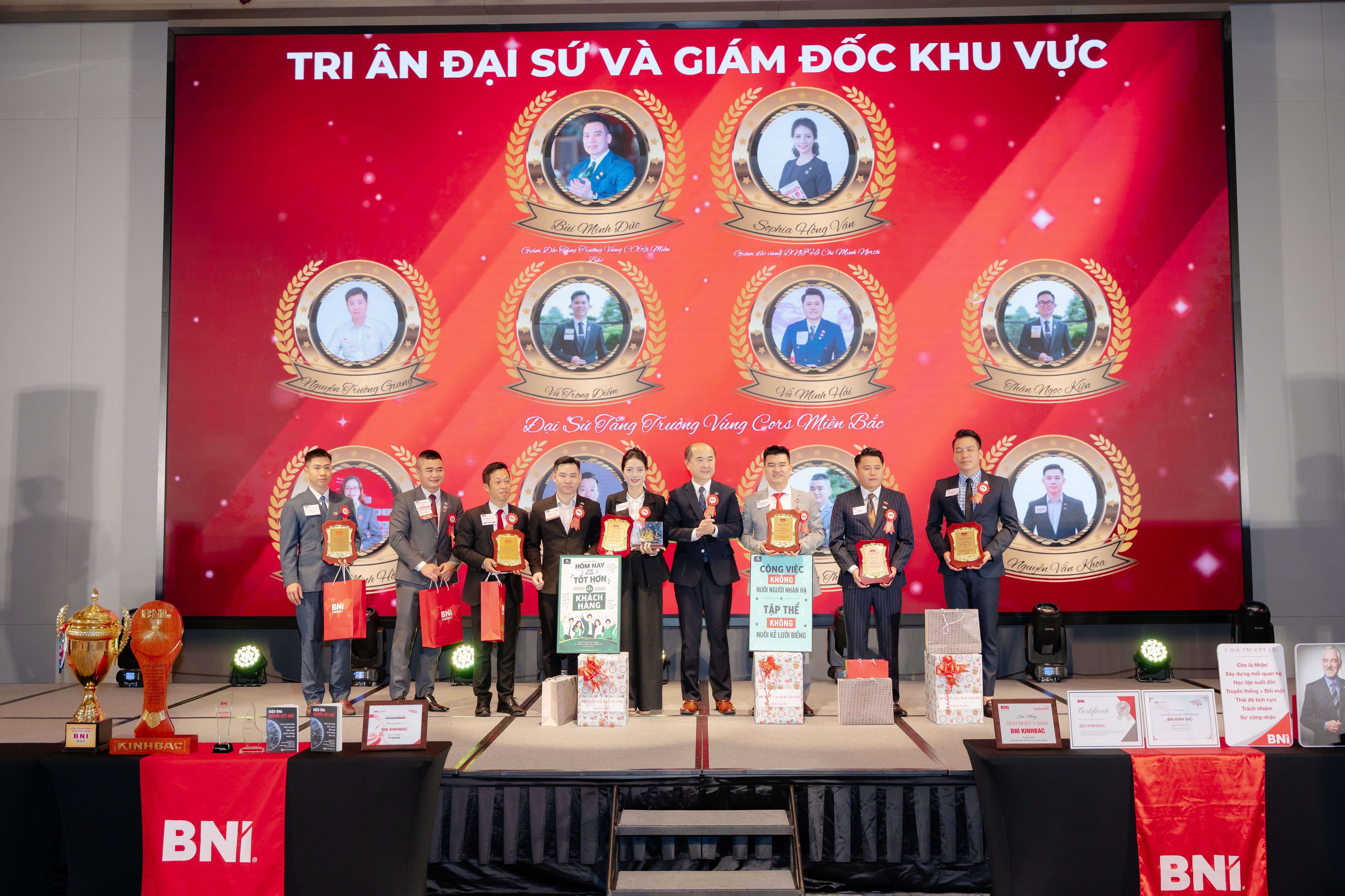 Tri &acirc;n đại sứ v&agrave; c&aacute;c Gi&aacute;m đốc khu vực