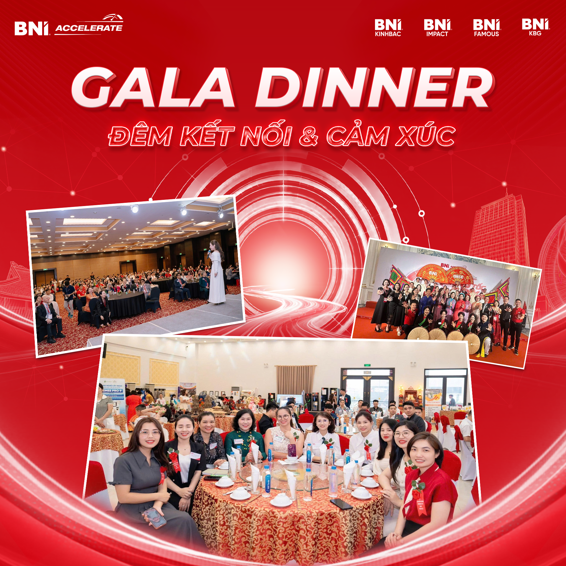Gala Dinner - Đêm Kết nối và Cảm xúc