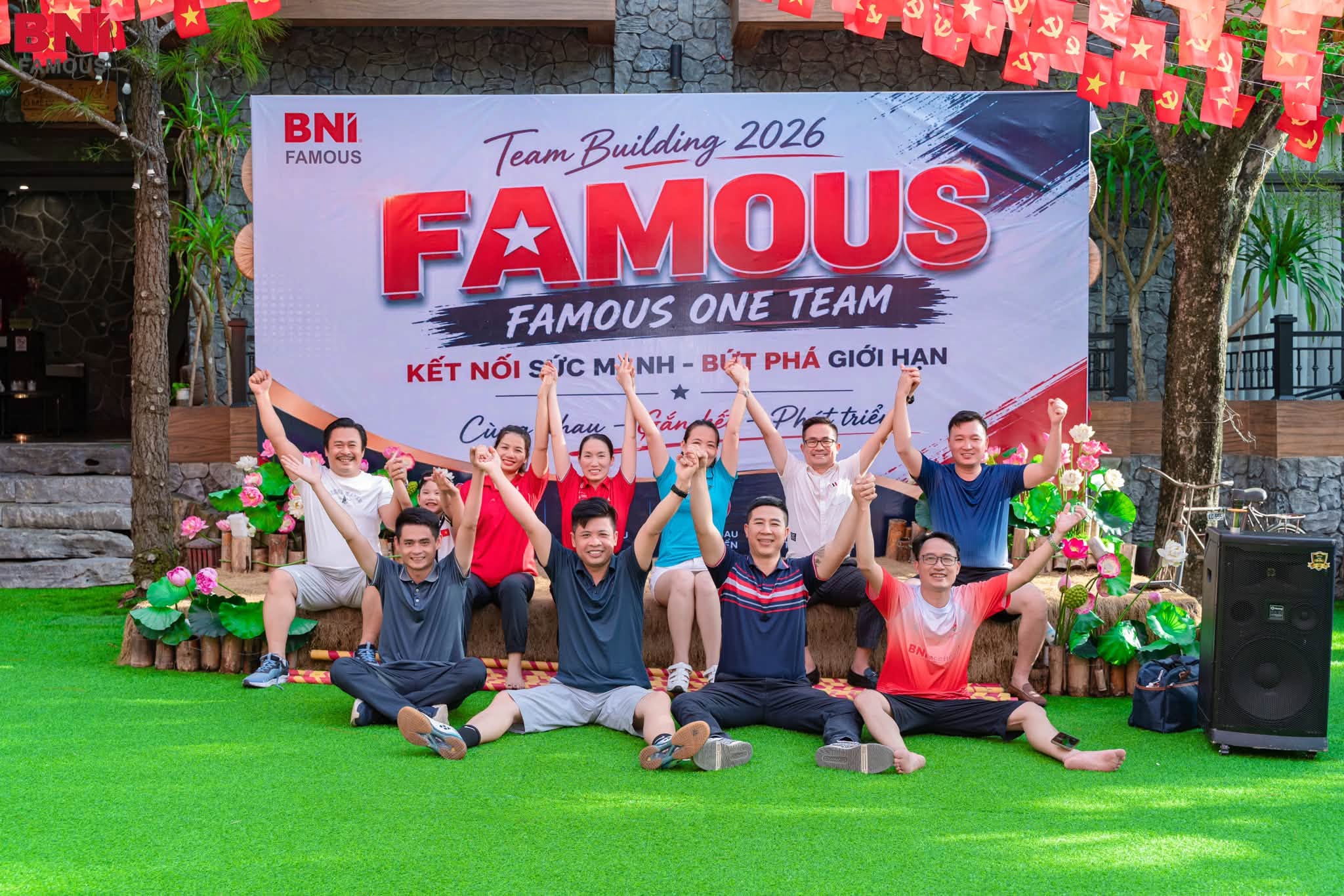 Hoạt động teambuiding của BNI Famous