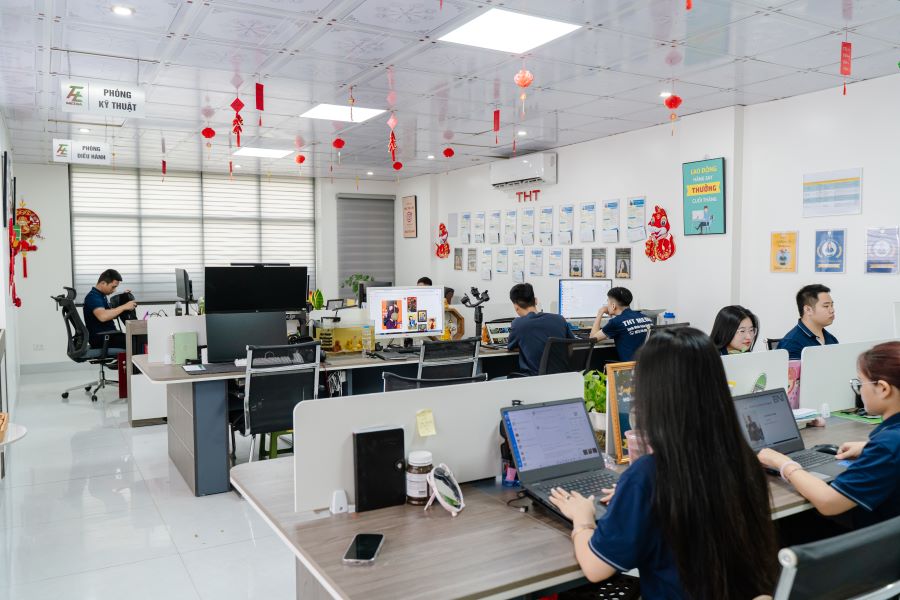 Cơ sở vật chất THT Media