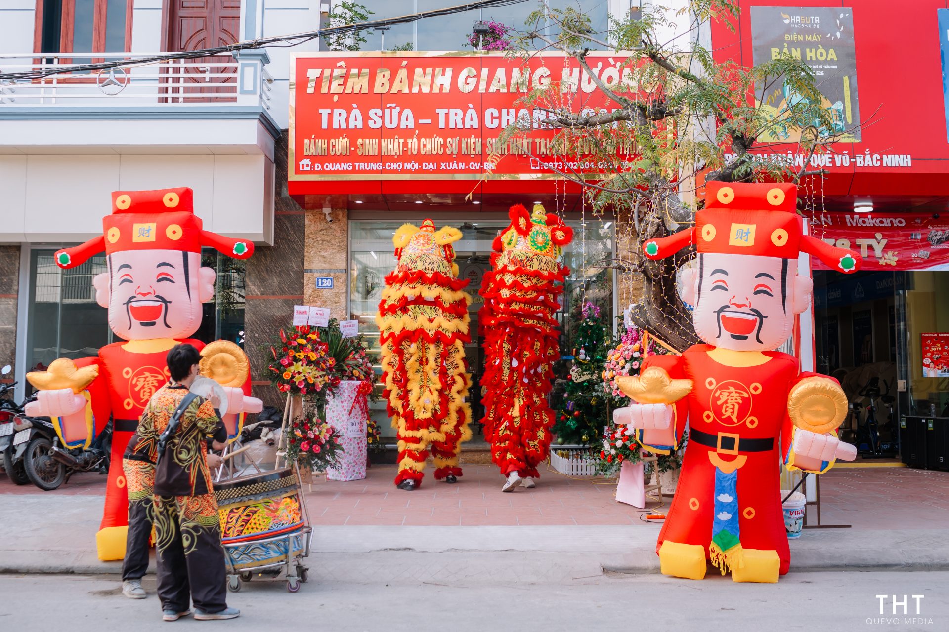 Sự kiện khai trương tiệm bánh Giang Hường, Quế Võ, Bắc Ninh